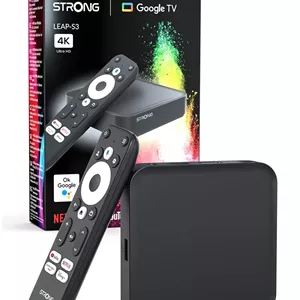 گیرنده گوگل تی وی UHD مدل Strong S3
