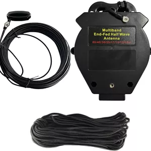 آنتن سیم بلند نیم موج تغذیه انتهایی AURSINC JYR8010-1000W، 4 باندی 10 متری 15 متری 20 متری 40 متری