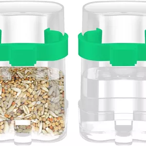 ظرف آب و غذای پرنده SNOMEL مدل 6.7 Oz بسته 2 عددی