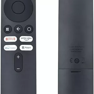 ریموت کنترل جایگزین یونیورسال سازگار با شیائومی Mi TV Stick Mi TV Box 4S 4K با بلوتوث، کنترل جستجوی صوتی و کلیدهای میانبر اختصاصی برای استریمینگ محبوب