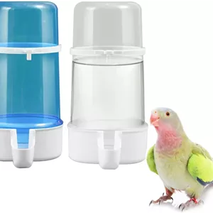 ظرف آب و غذای پرنده مدل Plastic بسته 2 عددی