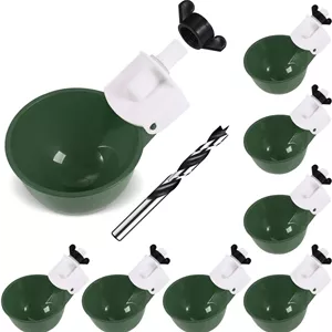 آبخوری اتوماتیک طیور Psarnuk مدل Chicken Waterer بسته 8 عددی