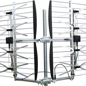آنتن HDTV پاپیونی 8-Bay VHF/UHF مدل Xtreme Signal HDB8X
