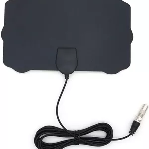 آنتن تلویزیون دیجیتال کوچک با برد 50 مایل، تقویت کننده سیگنال F-TV سازگار، آنتن داخلی HDTV 4K ATSC