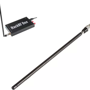 آنتن تلسکوپی ANT500 برای HackRF One، کانکتور SMA، قابل انعطاف، گیرنده رادیویی استریو TV AM FM، جایگزین آنتن ارتباط رادیویی