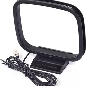 آنتن حلقه ای AM Eightwood با کانکتور مینی 3 پین برای سیستم صوتی گیرنده AV استریو HiFi سری Sony و Sharp