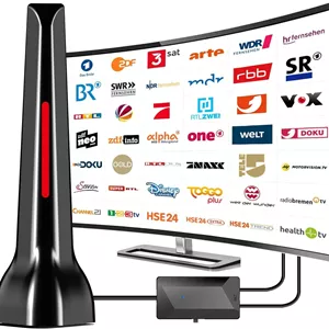 آنتن تلویزیون مدل HDTV تقویت‌دار با کابل 3 متری