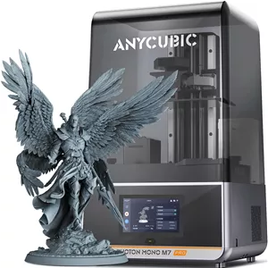 پرینتر سه بعدی رزینی ANYCUBIC Photon Mono M7 PRO 14K، سرعت چاپ بالا 170mm/h، ال سی دی 10.1 اینچی مونو با منبع نور COB LighTurbo 3.0، کنترل دمای دینامیک رزین، حجم ساخت 8.77