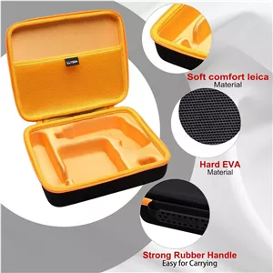 کیف سخت EVA مدل LTGEM برای کیت پیچ گوشتی شارژی 8 ولت DEWALT مدل DCF680N2، ژیروسکوپی، 2 باتری، برقی - کیف محافظ حمل و نگهداری مسافرتی