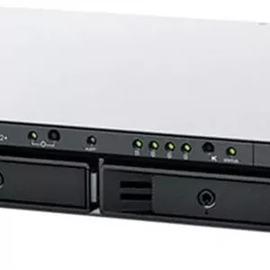 ذخیره ساز تحت شبکه 4-Bay رک مونت Synology RackStation RS422  (بدون هارد دیسک)، مشکی