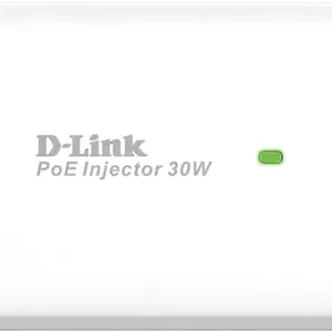 آداپتور تزریق کننده PoE دی-لینک، 1 پورت گیگابیتی با قابلیت تغذیه از طریق اترنت برای دوربین های مداربسته IP، نقاط دسترسی و تلفن های VoIP (DPE-301GI)