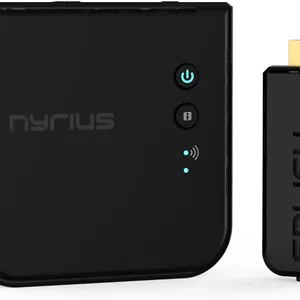 فرستنده و گیرنده HDMI بی سیم Nyrius Aries Prime برای پخش ویدئو HD 1080p 3D و صدای دیجیتال (NPCS549)