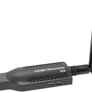گیرنده HDMI بی‌سیم قابل حمل EXVIST، برد بلند 492t، پخش جریانی HD 1080P، اتصال آسان برای تلویزیون/پروژکتور - ایده‌آل برای سینمای خانگی، ارائه اداری