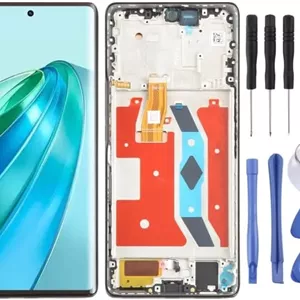 تاچ ال سی دی جایگزین گوشی موبایل مناسب برای Honor X9A، مجموعه کامل دیجیتایزر صفحه نمایش ال سی دی با فریم