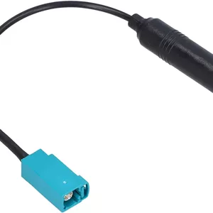 مبدل آنتن رادیو، کابل آداپتور آنتن رادیو استریو خودرو، سیم مبدل هوایی ایزو پخش کننده سی دی، نصب آسان