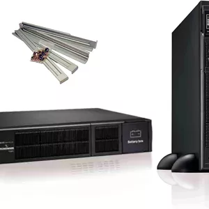 یو پی اس 3.6 KVA EVO DSP PLUS RACK PF 0.9 مشکی Tecnoware Power Systems، قابل نصب در رک/برج 19 اینچی