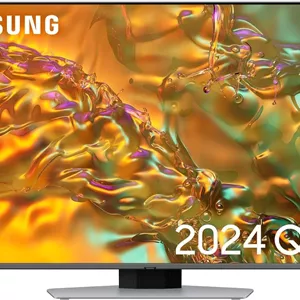 تلویزیون 50 اینچ سامسونگ Q80D QLED 4K (بازسازی شده)، آرایه کامل مستقیم، پردازنده NG4 AI Gen2، دالبی اتموس، Motion Xcelerator 120 هرتز، Quantum HDR