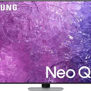تلویزیون 65 اینچ Neo QLED سامسونگ، QN90C، 4K، Mini LED، فناوری Quantum Matrix، ضد انعکاس، Dolby Atmos، تلویزیون هوشمند Tizen، QA65QN90CAUXZN (نسخه امارات متحده عربی - 2023)