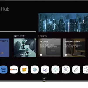تلویزیون هوشمند 85 اینچ بدون حاشیه 4K QLED Quantum Dot WebOs جی وی سی با ریموت جادویی، بلوتوث و Dolby Audio مدل 2024 - LT-85NQ7155