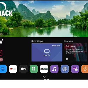 تلویزیون 55 اینچ QLED استار ترک 4K HDR10  WebOS با حجم رنگ 95% با فناوری Quantum dot | نمایشگر فوق العاده روشن 350 نیت | Dolby Audio | Ultra HD | ریموت کنترل Air Mouse | سازگار با Apple Airplay & Home