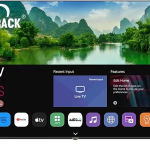 تلویزیون کیولد 85 اینچ استار ترک 4K HDR10  WebOS با حجم رنگ 95% با کوانتوم دات | نمایشگر فوق العاده روشن 350 نیت | دالبی آدیو | Ultra HD | ریموت کنترل ایر ماوس | سازگار با Apple Airplay & Home