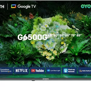 تلویزیون هوشمند ال ای دی 60 اینچی 4K UHD اسکای ورث – مدل 60G6500G | Google TV با کنترل صوتی | HDR10 | Dolby Audio | Chromecast داخلی | Netflix & YouTube آماده