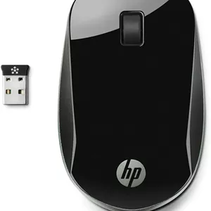 موش HP Z4000 - مناسب برای راست دست و چپ دست - اپتیکال - 3 دکمه - بی سیم - 2.4 گیگاهرتز - گیرنده بی سیم USB - مشکی - مناسب برای OMEN by HP 17 OMEN Obelisk by HP 875 HP 24 Envy 13 17 Pavil