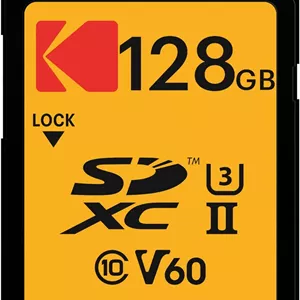 کارت حافظه 128 گیگابایتی کداک UHS-II U3 V60 Ultra Pro SDXC