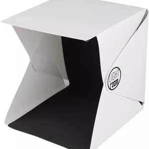 جعبه استودیوی عکس مینی قابل حمل ای وینر با پس زمینه داخلی نور، کیت جعبه عکس / 1 مینی استودیو / 2 پس زمینه (سیاه و سفید) / 1 کیف ذخیره سازی / 1 کابل میکرو USB
