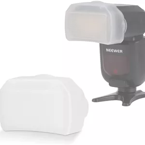 دیفیوزر فلاش NEEWER برای فلاش اسپیدلایت سر مربعی، پنل پخش کننده نور اسپیدلایت سفید PC با قابلیت نصب آسان برای Z760 NW760 NW700 NW620 NW600 NW655 NW635II NW645II NW-670, 750II, FA002