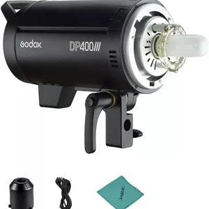 فلاش استودیویی گودکس DP400III با توان 400Ws، سیستم بی سیم 2.4G X و مانت بوئنز، دمای رنگ 5600K مناسب برای عکاسی