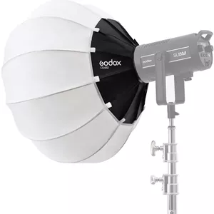 نرم‌باکس فانوسی گودکس CS-65D با قطر 65 سانتی‌متر، اصلاح‌کننده نور نرم برای Godox SL-60W SL150W II FV150 AD300PRO AD400PRO AD600BM VL150 VL300