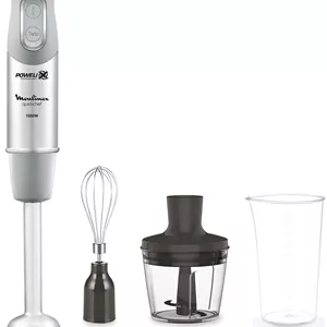مخلوط کن دستی مولینکس مدل Quickchef Lite | 1000 وات | 20 سرعت | خردکن 500 میلی لیتری | لیوان | استیل ضد زنگ | DD656D27