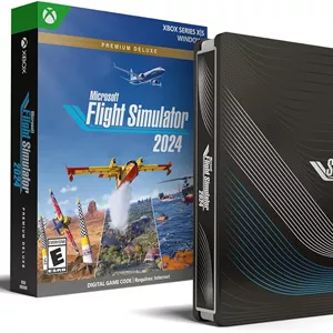 Microsoft Flight Simulator 2024 – نسخه Premium Deluxe SteelBook® – کد دیجیتال Xbox Series X|S و Windows