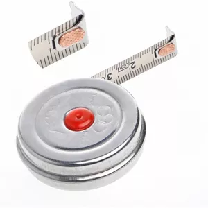 Tape measure 2M مصغرة المكتب المصنوع من الفولاذ المقاوم للصدأ الشريط القابل للسحب قياس قياس المقياس