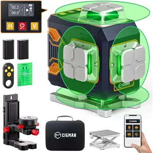 تراز لیزری سیگمن مدل 4x360 درجه 16 خط