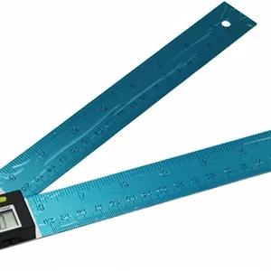 گونیا دیجیتال حرفه ای GZDZHP، 200/300/500 میلی متر، یابنده زاویه دیجیتال 12 اینچی، متر، نقاله، شیب سنج، زاویه سنج، لوازم جانبی آزمایشگاهی (اندازه: 500 میلی متر)