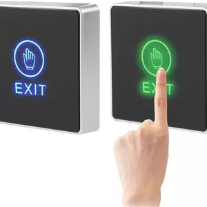 کلید خروج درب مدل Push to Exit دارای چراغ LED