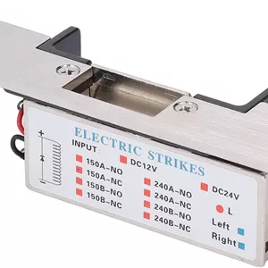 قفل برقی لادری مدل 12V جنس استیل