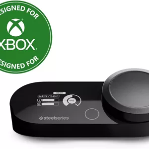 تقویت کننده صدای با وضوح بالا SteelSeries GameDAC Gen 2 - ESS Sabre Quad-DAC - حذف نویز هوش مصنوعی - صدای فضایی 360 درجه - دارای گواهی Hi-Res - PC, Xbox, PS5, PS4