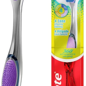 مسواک متوسط کلگیت 360 با محافظت پیشرفته 4 طرفه 