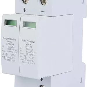 دستگاه محافظت از ولتاژ 2 پل 2P20KA و 2P40KA DC فتوولتائیک محافظ ولتاژ پایین (2P20KA)