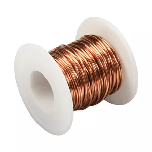 سیم لاکی با قطر داخلی 1.0 میلی متر، سیم مسی لعاب دار، سیم پیچ 32 فوت طول، مدل QA-155 2UEW، 1 عدد