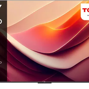 تلویزیون هوشمند 55 اینچ 4K UHD گوگل تی‌سی‌ال، HDR 10، Dolby Audio، تقویت رنگ پویا، طراحی فلزی بدون حاشیه (مدل 2024) 55P69B مشکی