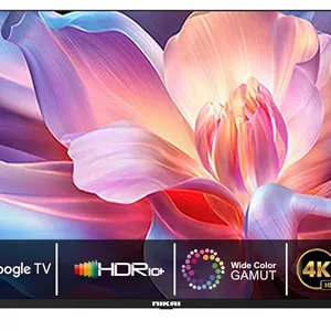 تلویزیون هوشمند 65 اینچ نیکای 4K Ultra HD Google TV، کنترل صوتی بدون دست، Game Master، Dolby VisionAtmos، 4K HDR10 ، اتصال آسان با دستگاه های اندروید و اپل - مدل 65NIKGOOGLE (مدل 2025)
