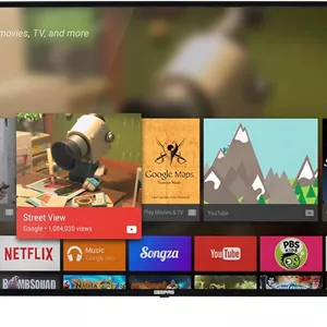تلویزیون هوشمند ال ای دی 58 اینچ جیپاس مدل GLED5808SUHD 4K ULTRA HD - دارای قابلیت Mirror Cast، پورت 3.5 میلی متری، 3 پورت HDMI و 2 پورت USB | وای فای، اندروید 9.0 با E-Share | رم 2 گیگابایتی