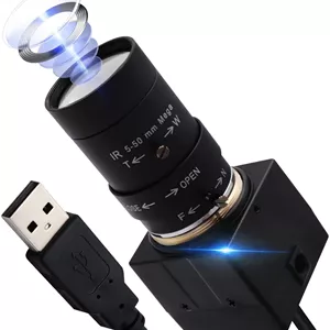 وب‌کم ELP مدل 4K با لنز 5-50 میلی‌متری