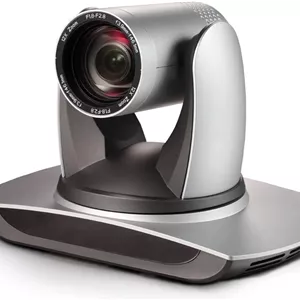 تجهیزات ویدئو کنفرانس اتاق کنفرانس وب کم DVI USB3.0 IP PTZ 2MP زاویه دید گسترده زوم اپتیکال 12x کامپیوتر