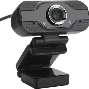 وب کم فول اچ دی 1080P با میکروفون برای کامپیوتر رومیزی، دوربین کلاس USB آنلاین، دارای میکروفون داخلی، نصب آسان