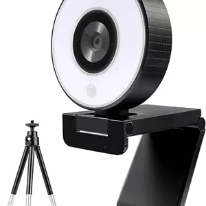 وب‌کم مدل FHD 1080P با نور رینگی